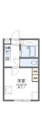 レオパレス華みずきIIの間取り画像