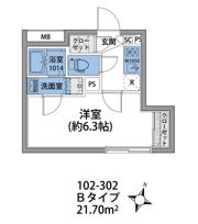 ルネサンスコート平和島ForestParkの間取り画像