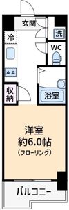 ルーブル文京音羽の間取り画像