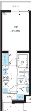 ルネサンスコート大森町の間取り画像
