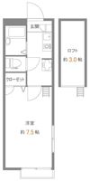 メインシティガーデン 細田の間取り画像