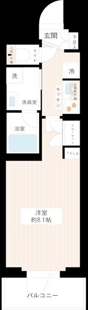 ジュイールパルフェ西新井の間取り画像