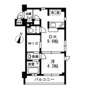 レジディア代々木IIの間取り画像