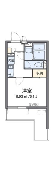 クレイノパークサイド桜の間取り画像