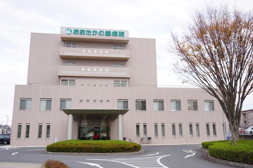 近くのおおたかの森病院まで427m（徒歩6分）