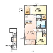 クレリエールの間取り画像