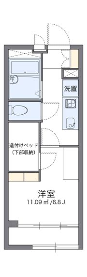 レオパレス中央IIの間取り画像