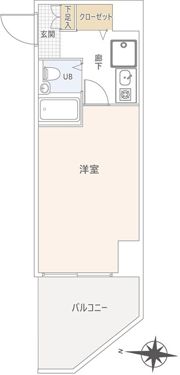 リベール国分寺の間取り画像
