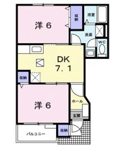 ル・シエルBの間取り画像