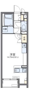 レオネクストアップルペアの間取り画像