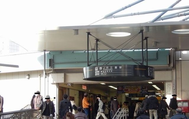 近くの三鷹駅まで1,200m(徒歩15分)