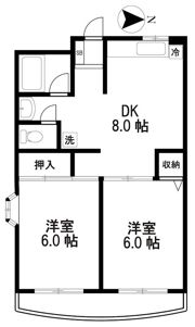 パールレジデンス花小金井の間取り画像
