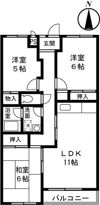 メゾンビューラーの間取り画像