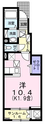 フォンターナ・ヴィータの間取り画像