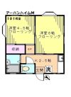アーバンハイムMの間取り画像