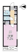 ラピス・ガーデンの間取り画像