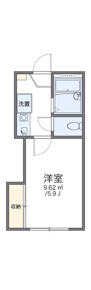 レオパレスアームスの間取り画像