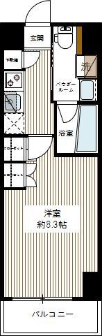 AXAS墨田AsylCourtの間取り画像