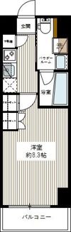 AXAS墨田AsylCourtの間取り画像