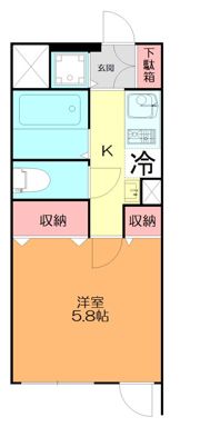 アイレジデンスの間取り画像