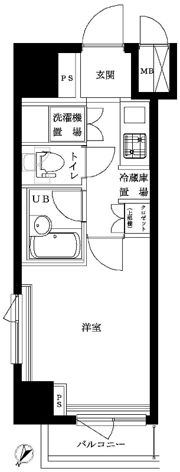 ルーブル豊島千石の間取り画像