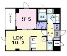 ボガータの間取り画像