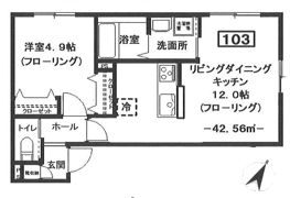 ルミエール小竹町の間取り画像