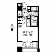 レジディア市ヶ谷の間取り画像