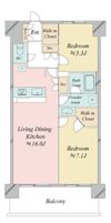 レジディア南千住の間取り画像