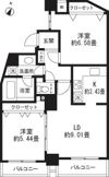 レジディア三軒茶屋IIの間取り画像