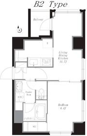 COLLET麻布の間取り画像