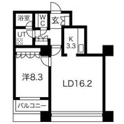 グランパークハイツの間取り画像