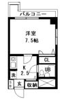 ゴールド第3ビルの間取り画像