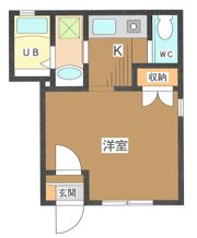 フラットWESTの間取り画像