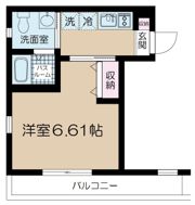 フェリーチェ西大島の間取り画像