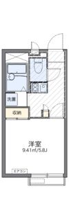 レオパレススペーシア 東池袋の間取り画像