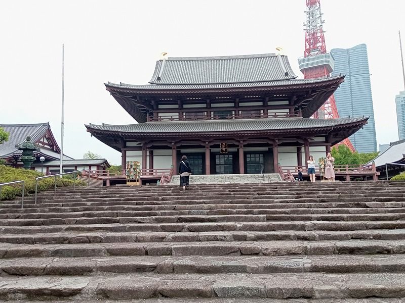 近くの増上寺まで309m(徒歩4分)