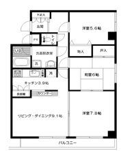 成城アベニュー館の間取り画像