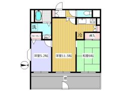 ワコーレ所沢IIIの間取り画像