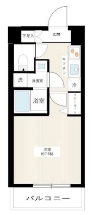 MAXIV武蔵新城の間取り画像