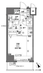 ZOOM横浜の間取り画像