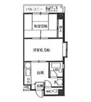レジデンスBML横浜の間取り画像