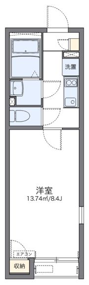 レオネクストリーブルヴィルの間取り画像