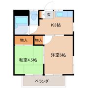 ライトハウスAの間取り画像