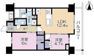 ガーラレジデンス府中宮西町の間取り画像