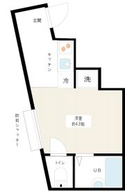 サンガーデン駒込の間取り画像