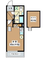 RS参番館の間取り画像