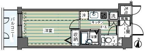 フェニックス荻窪参番館の間取り画像