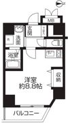 サニークレスト蒲田WESTの間取り画像