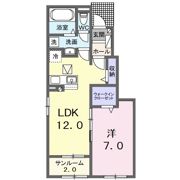 アーバンツリーIの間取り画像